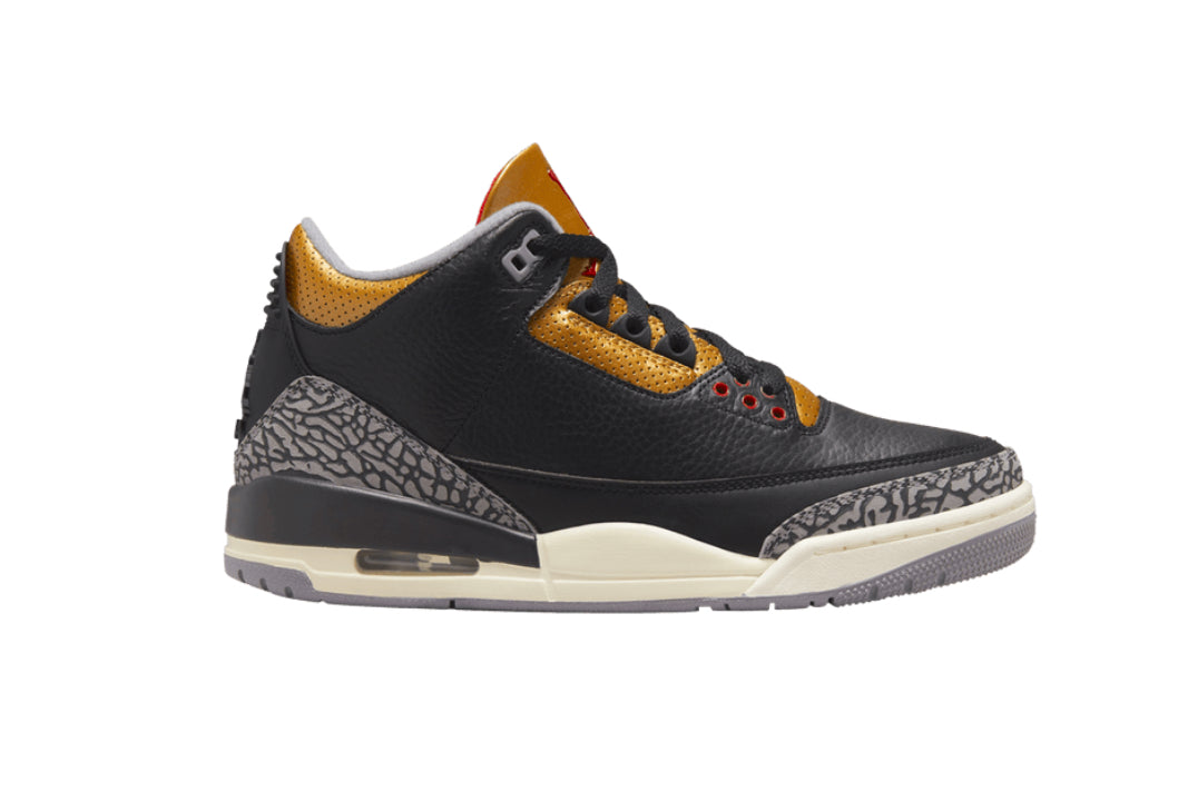 Black Gold Jordan 3